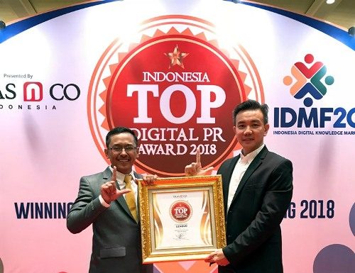 Lenovo Dapatkan Top Digital Public Relations Award 2018