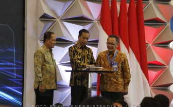 Presiden Jokowi Membuka ISE 2018 di ICE BSD