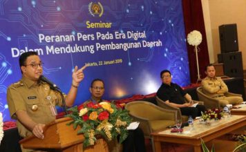 Anies Basweldan : Media Mainstream Miliki Peran Penting Bagi Pemprov