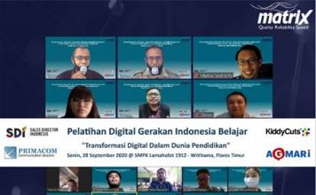 Matrix NAP Info Gelar Pelatihan Digital Gerakan Indonesia Belajar