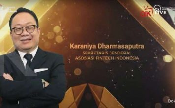 Karaniya Dharmasaputra Dinobatkan sebagai Tokoh Penggerak Fintech