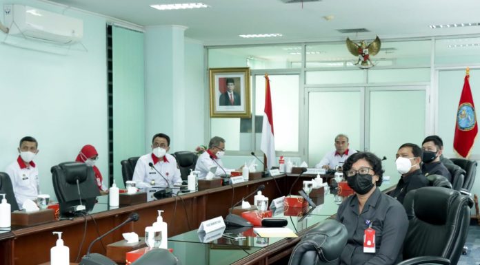 BSSN Audiensi dengan Dinas Pengamanan Sandi TNI-AL