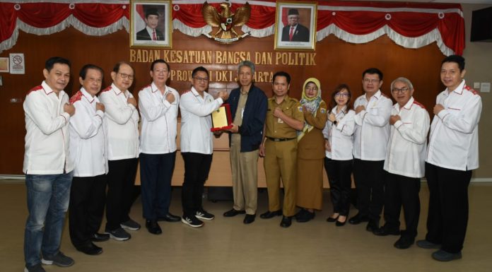 Wakili Suku Tionghoa Ciptakan Pembauran Kebangsaan, PSMTI DKI Jakarta Jalin Silaturahmi Dengan Bakesbangpol DKI
