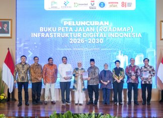 Peluncuran Buku Peta (RoadMap) Jalan Infrastruktur Digital Indonesia 2026–2030